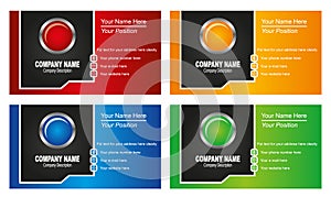 Business card template