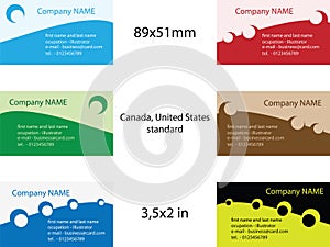 Business card templates