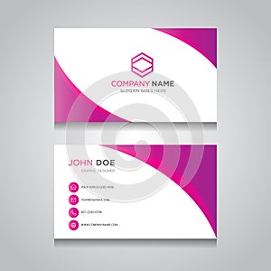 Business card. Vector. Modern design.