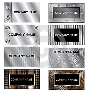 Business cards background
