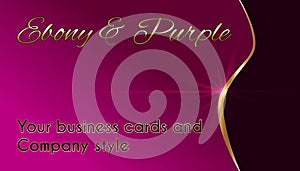 Business cards and company style