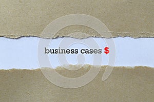 Business cases on white paper