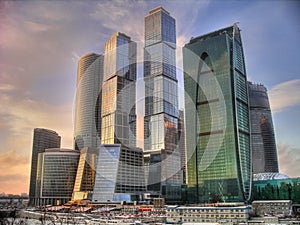Business center of Moscow