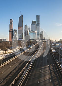 Business center Moscow-city.