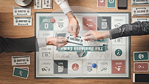 Business challenge board game