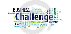 Business Challenge Word Cloud