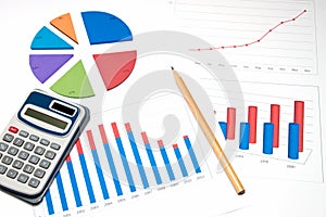 Business chart analyse
