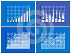Business Chart Information Vector Illustration