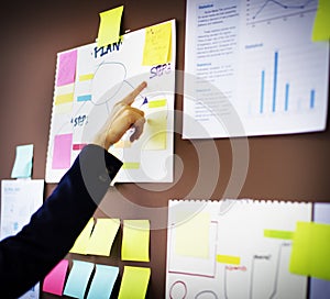 Business Chart Organization Planning Marketing Concept