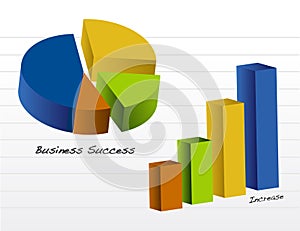 Business charts / Vector