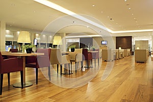 Business class lounge