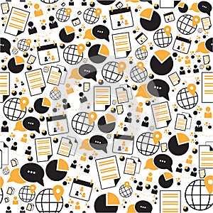 Business colour pattern