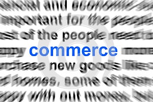 Business and commerce concept