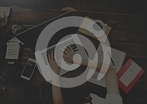 Business Communication Internet Technology Concept