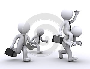 Business competition concept