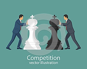 Business competition concept.