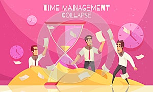 Business Concept With Hourglass