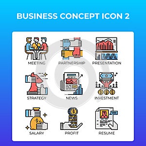 Business Concept Icons