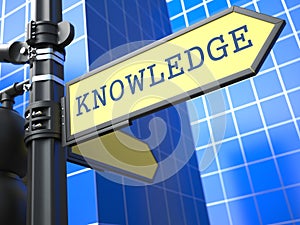 Business Concept. Knowledge Sign.