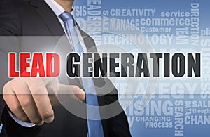 Business concept:lead generation