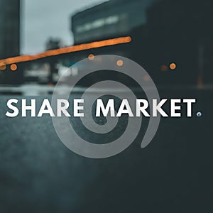 business concept : market share
