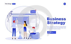 Business concept for marketing,analysis and teamwork.Vector