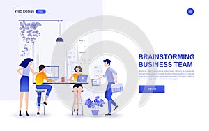 Business concept for marketing,analysis and teamwork.Vector