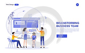 Business concept for marketing,analysis and teamwork.Vector