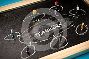 Business concept: Teamwork