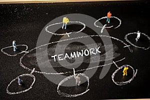 Business concept: Teamwork