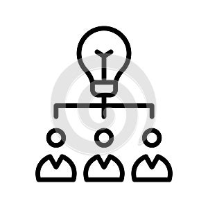 Business conceptions  Line Style vector icon which can easily modify or edit photo