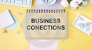 notepad, concept for social media use or sharing