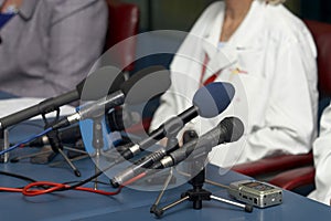 Business conference microphones