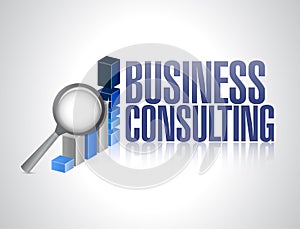 Business consulting business graph