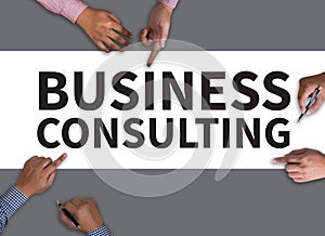 BUSINESS CONSULTING CONCEPT