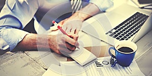 Business Corporate Focusing Workshop Occupation Concept