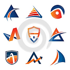 Business corporate logo design template.