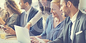 Business Corporate Management Planning Team Concept