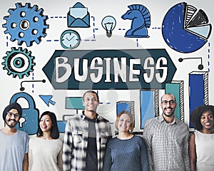 Business Corporate Organization Management Development Concept