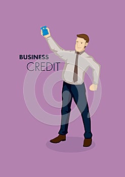 Business Credit Conceptual Vector Illustration