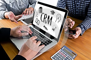 Business Customer CRM Management Analysis Service Concept , Customer relationship management
