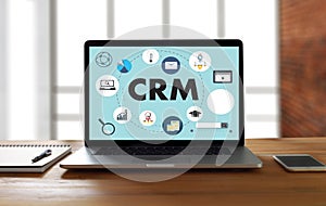 Business Customer CRM Management Analysis Service Concept manage