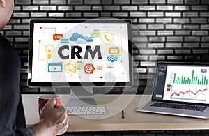 Business Customer CRM Management Analysis Service Concept manage