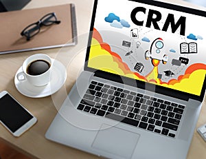 Business Customer CRM Management Analysis Service Concept manage