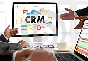 Business Customer CRM Management Analysis Service Concept manage