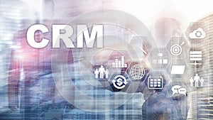 Business Customer CRM Management Analysis Service Concept. Relationship Management.