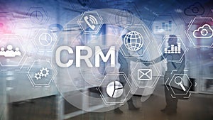 Business Customer CRM Management Analysis Service Concept. Relationship Management.