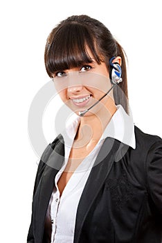 Business customer support operator