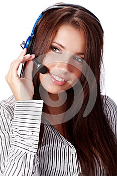 Business customer support operator