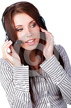 Business customer support operator